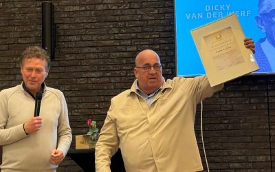 Bauke de Jong Lid van Verdienste tijdens succesvol winterpalaver